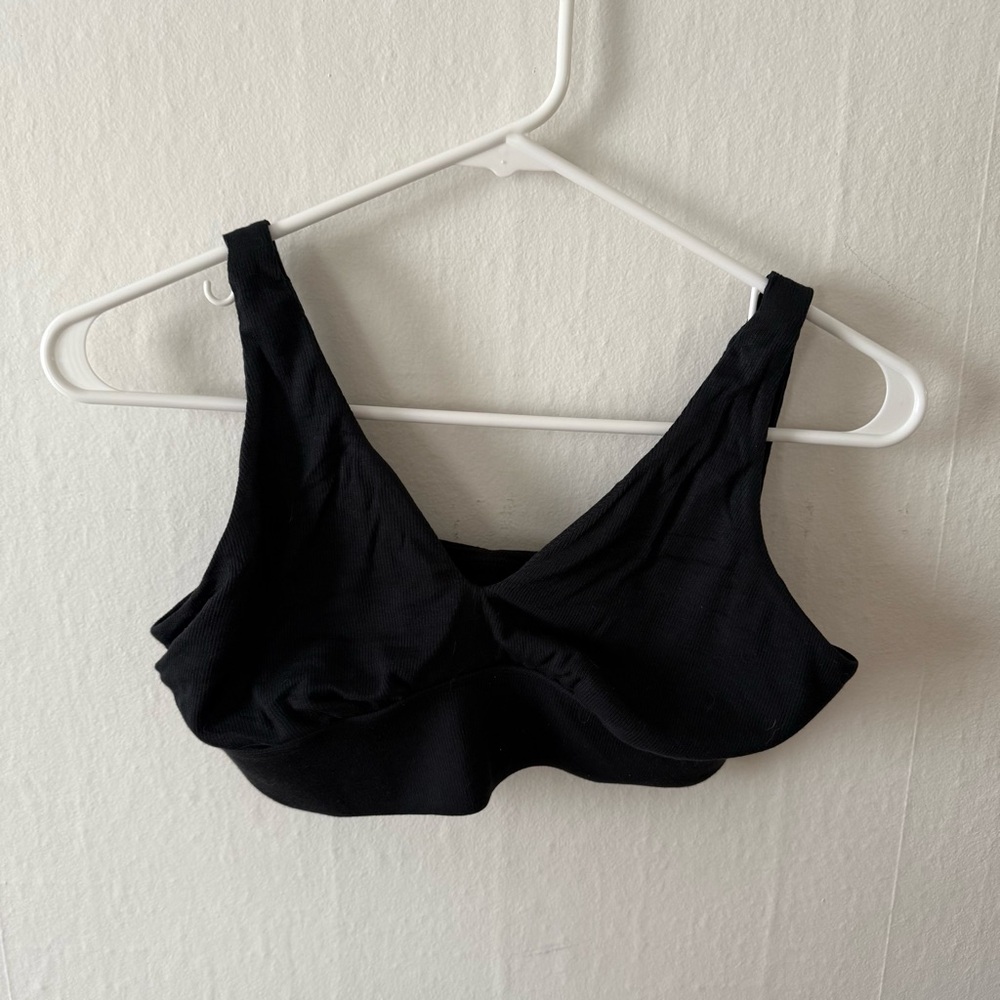 Parade Lush Sculpt Plunge Longline Bralette | Lush Rib (NWOT)